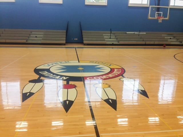 Rec Center Gym Floor