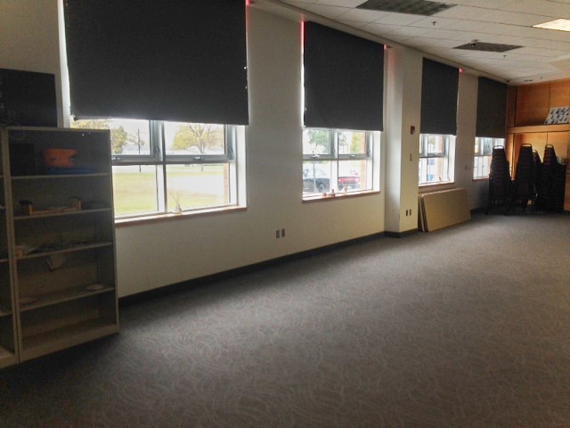 Empty Classroom with Windows